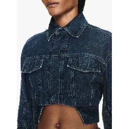 Off White Coats Blue