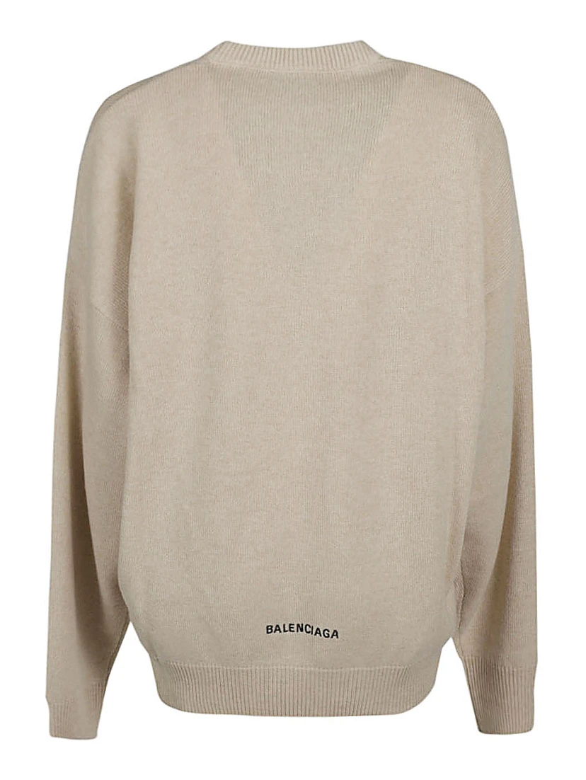 Balenciaga Sweaters Beige