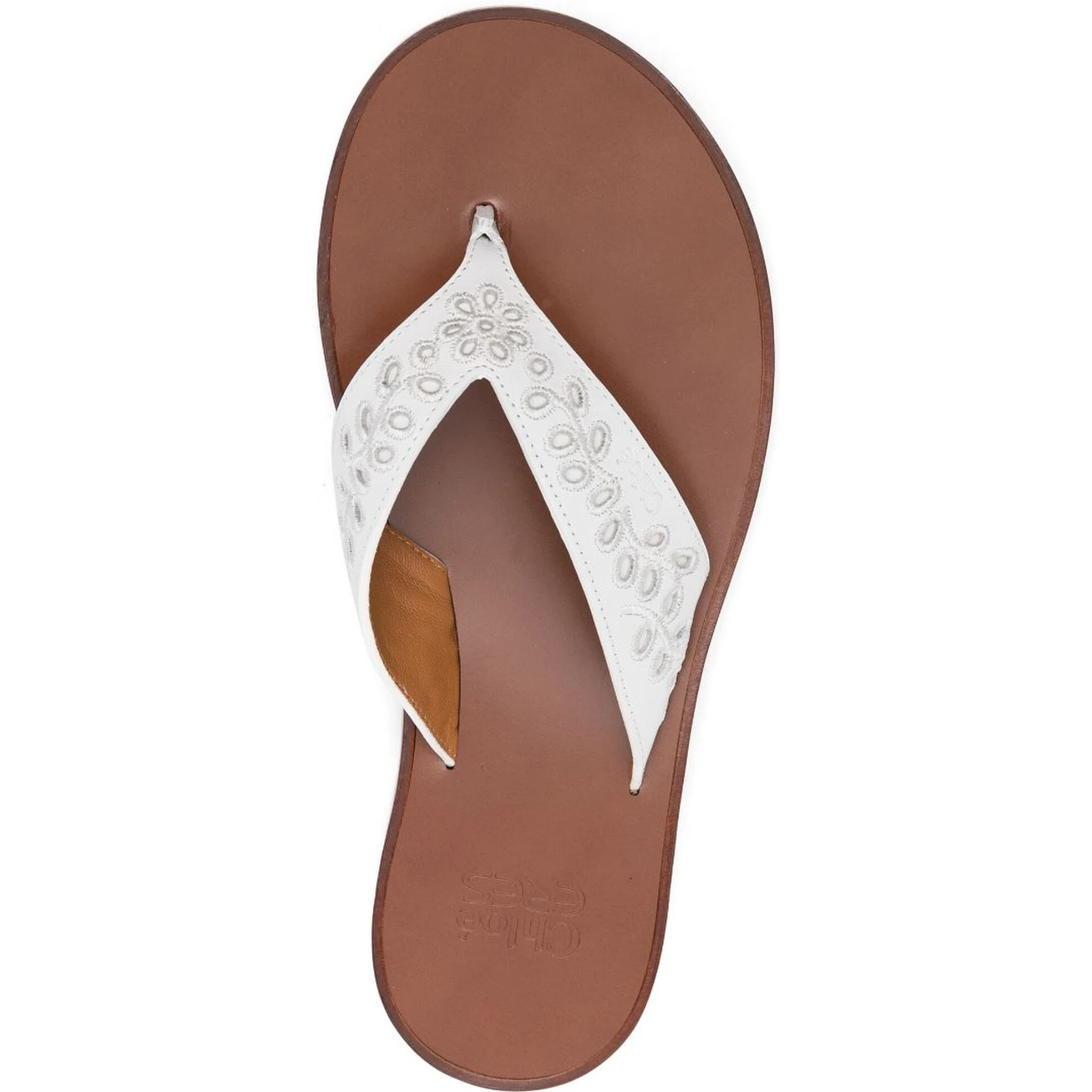 CHLOè X ERES Sandals White