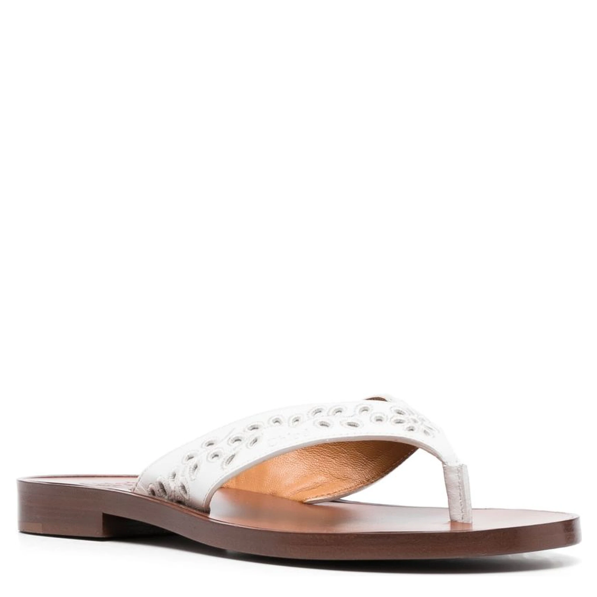 CHLOè X ERES Sandals White