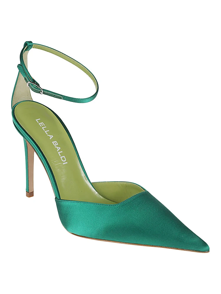 Green Satin Pump alternative