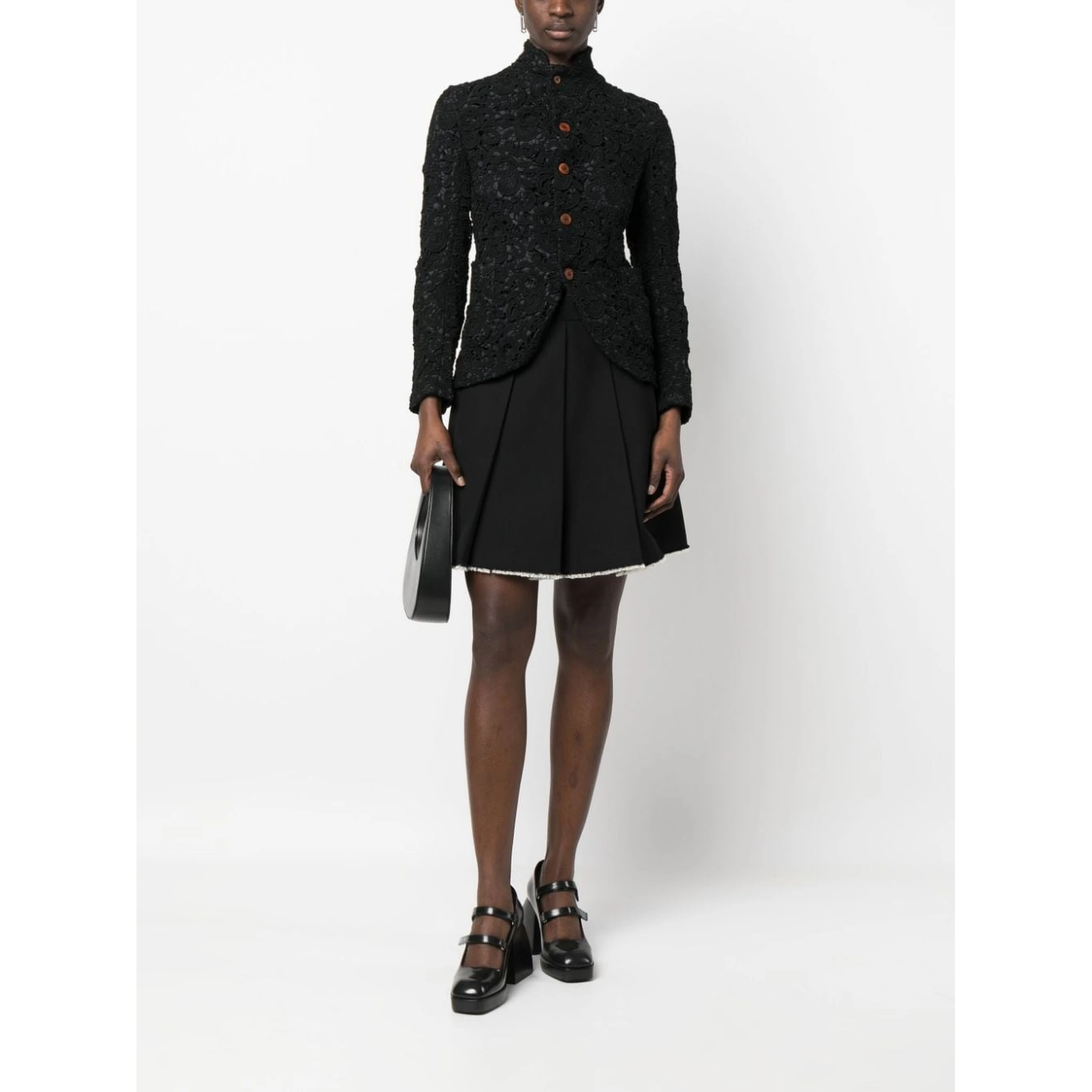 Comme Comme Jackets Black