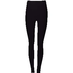FERRAGAMO LOGO-PLAQUE STRETCH-FIT LEGGINGS