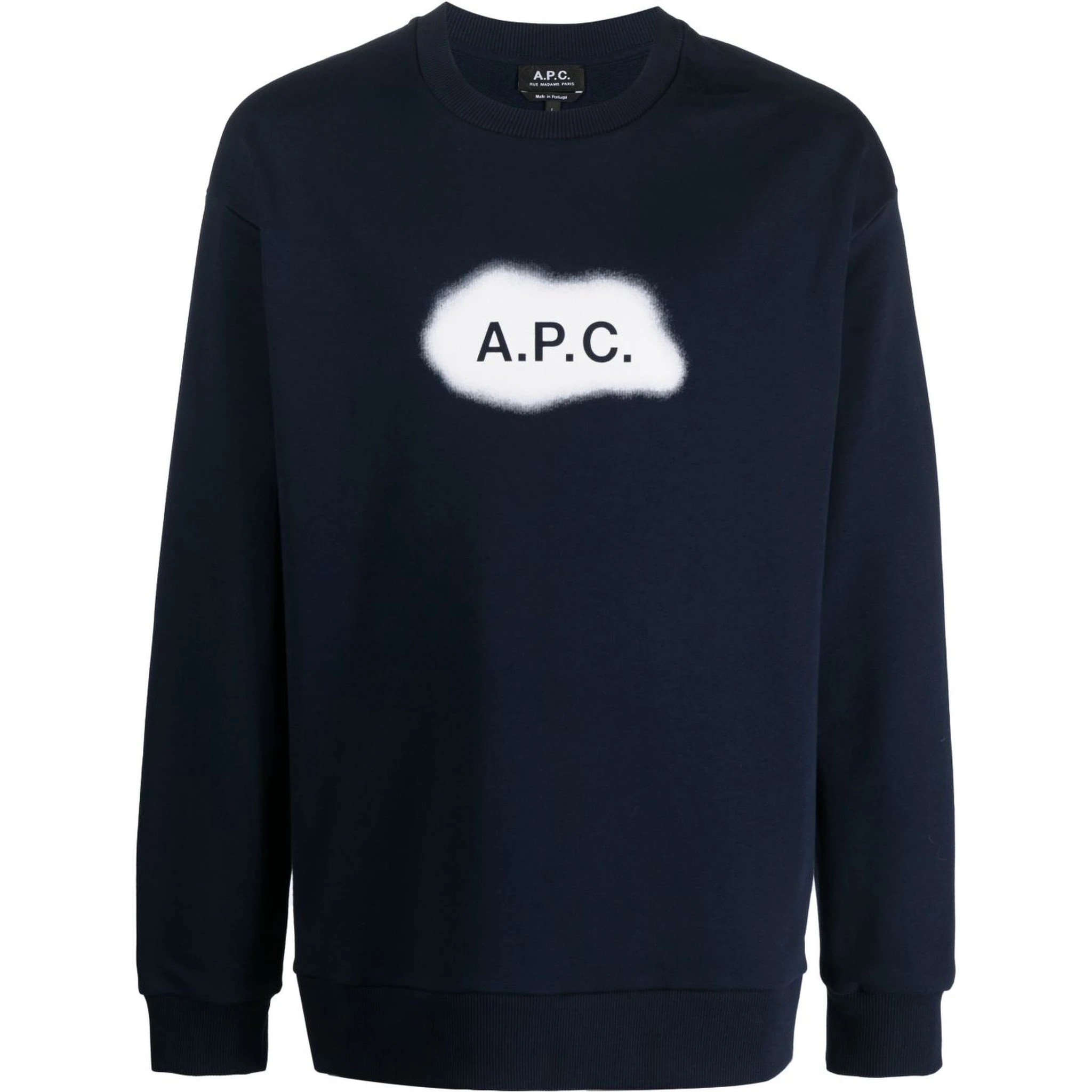 logo-print cotton sweatshirt