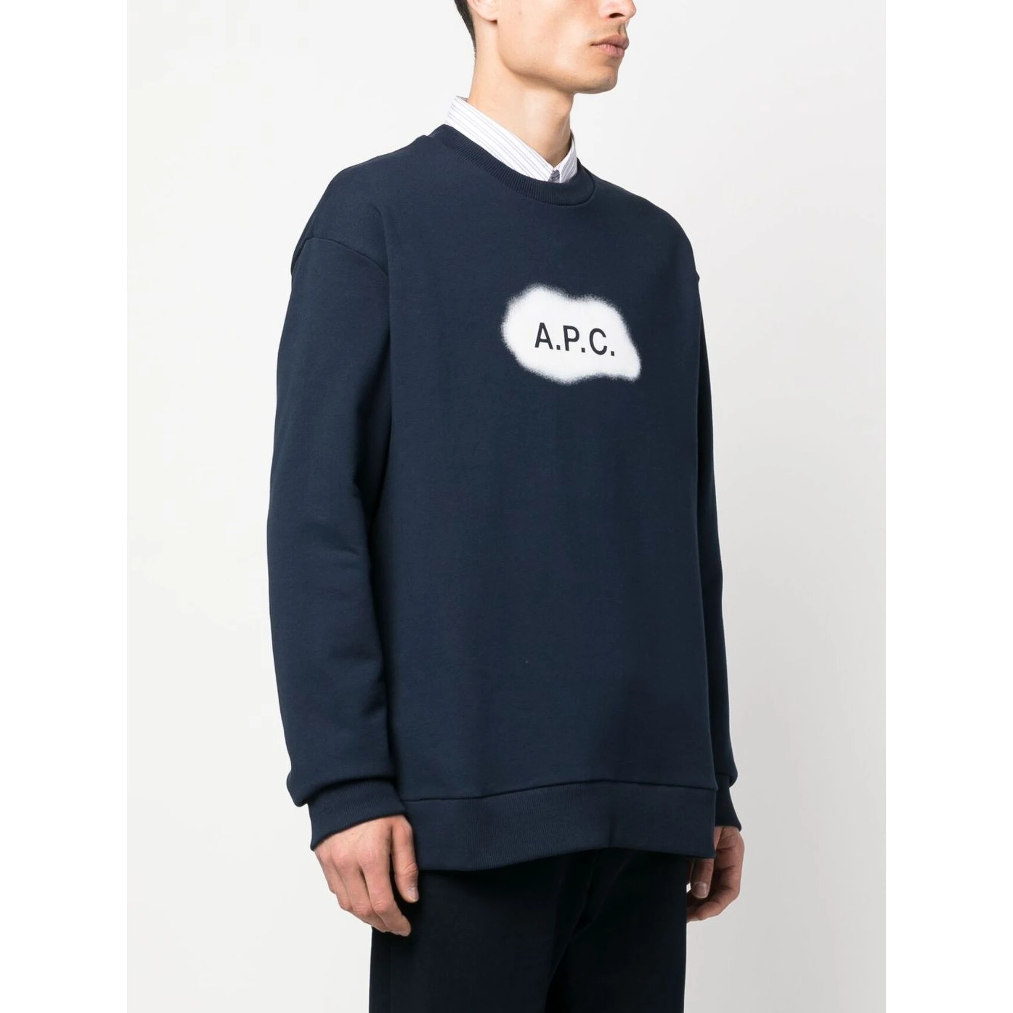 logo-print cotton sweatshirt