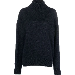 Navy Blue Turtleneck Sweater