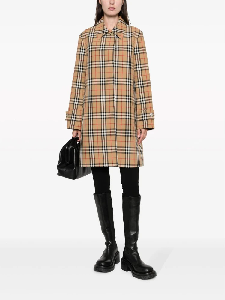 plaid-check pattern jacket alternative