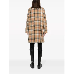 plaid-check pattern jacket