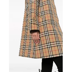 plaid-check pattern jacket