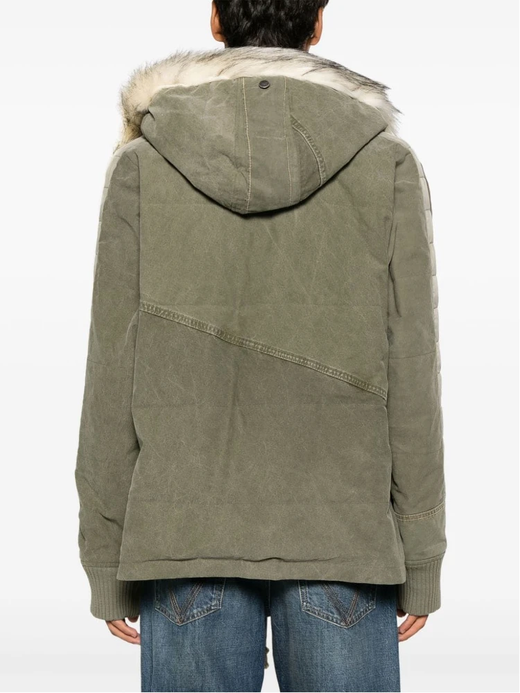 Army Tent Retro zip-up jacket alternative