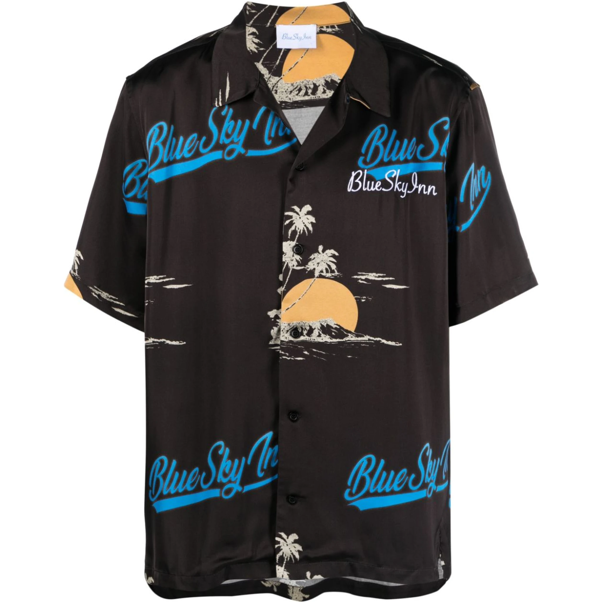 logo-print short-sleeve shirt