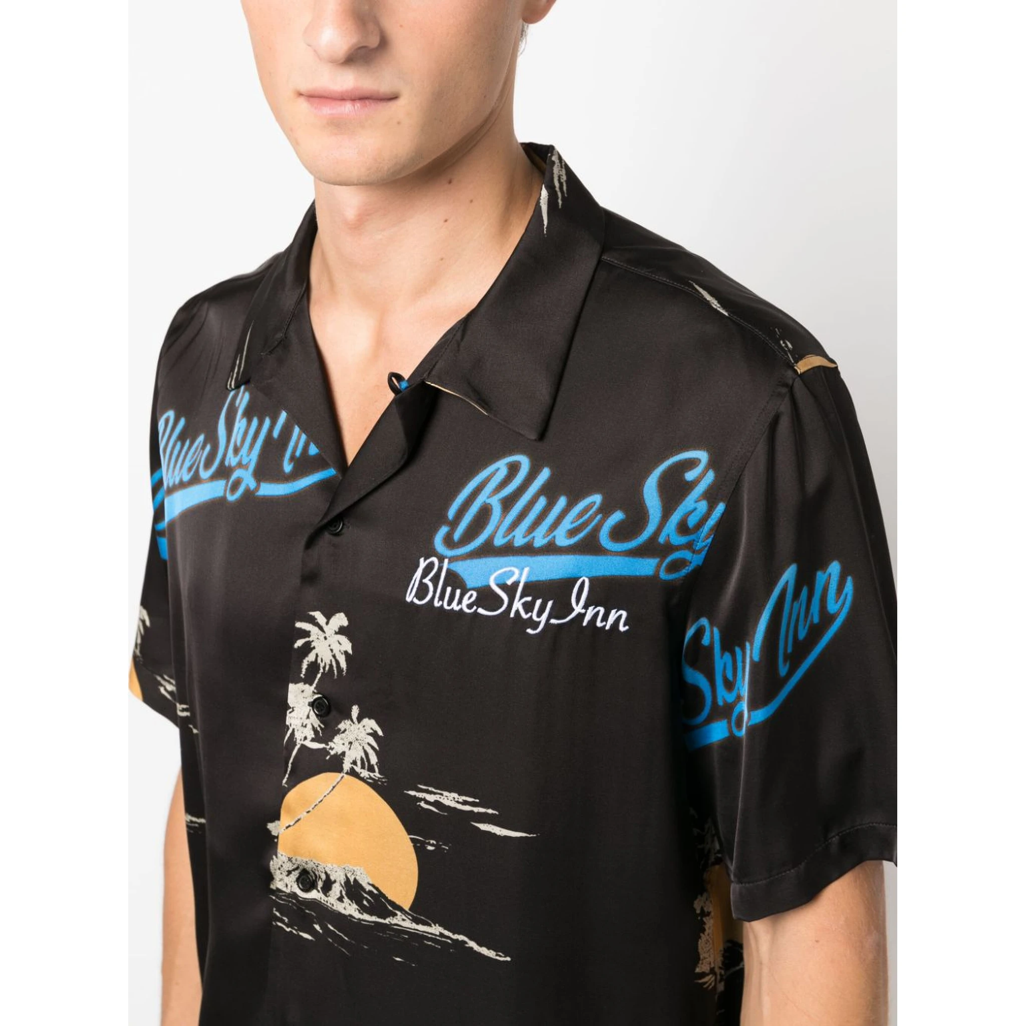 logo-print short-sleeve shirt