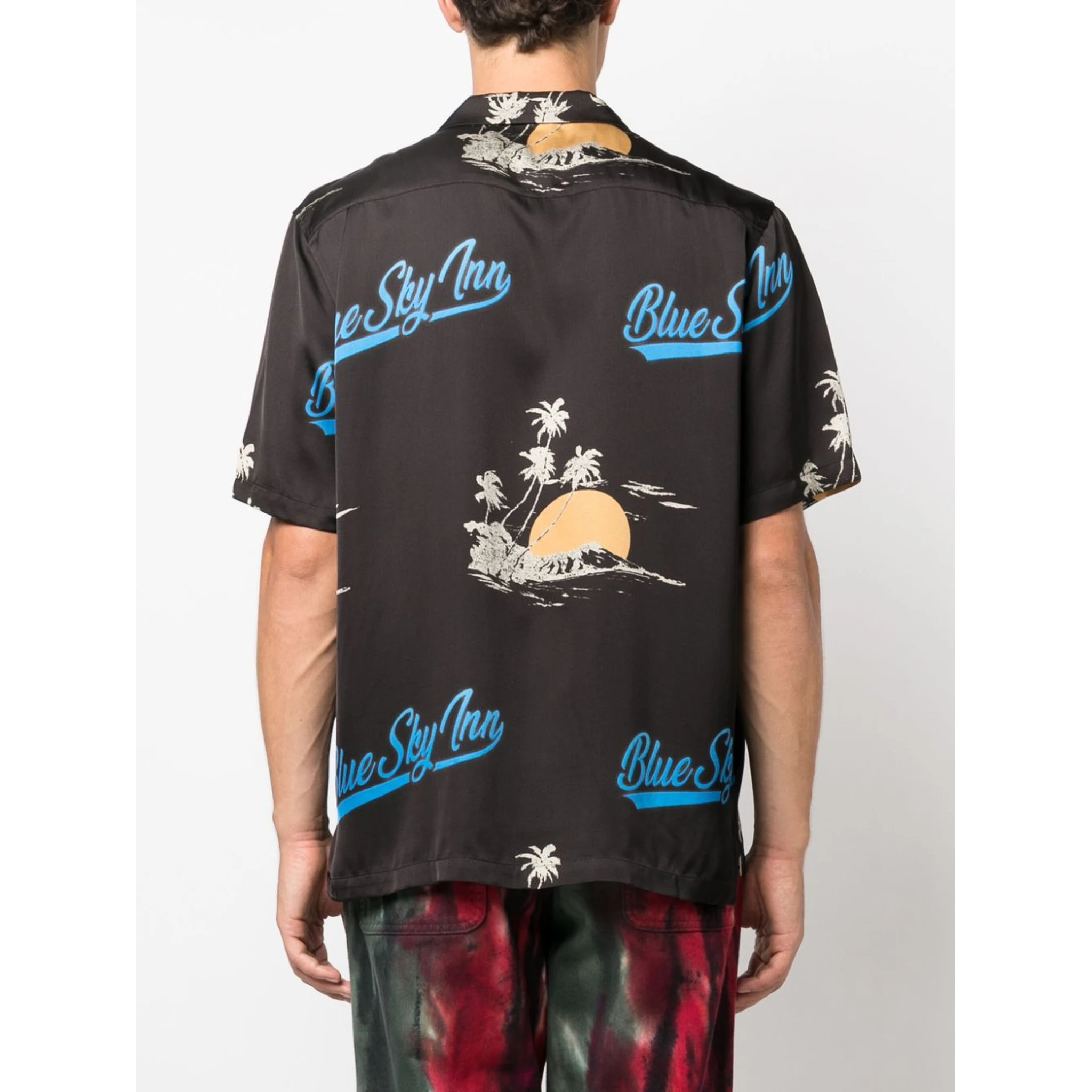 logo-print short-sleeve shirt