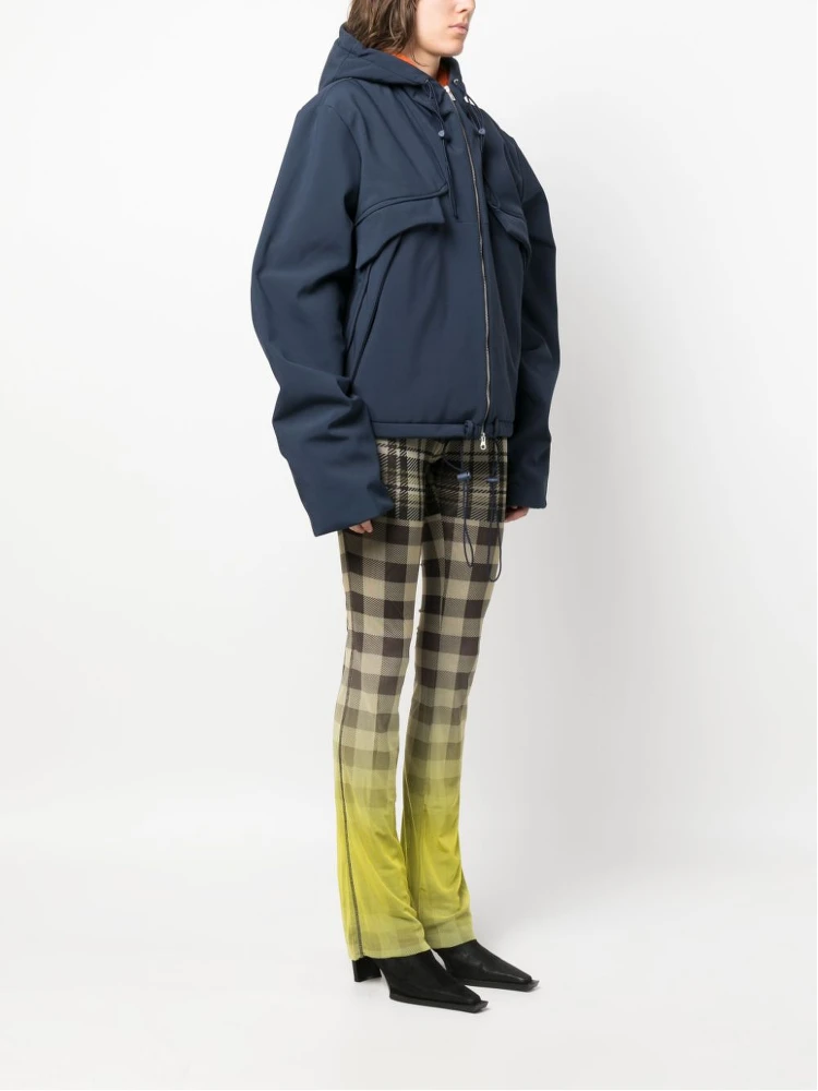 faux-fur lining hooded jacket alternative