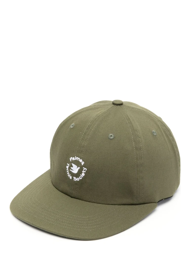 logo print cap