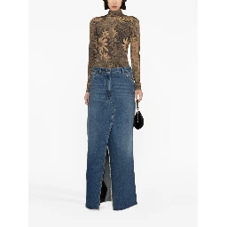 Emma Denim Skirt In Blue