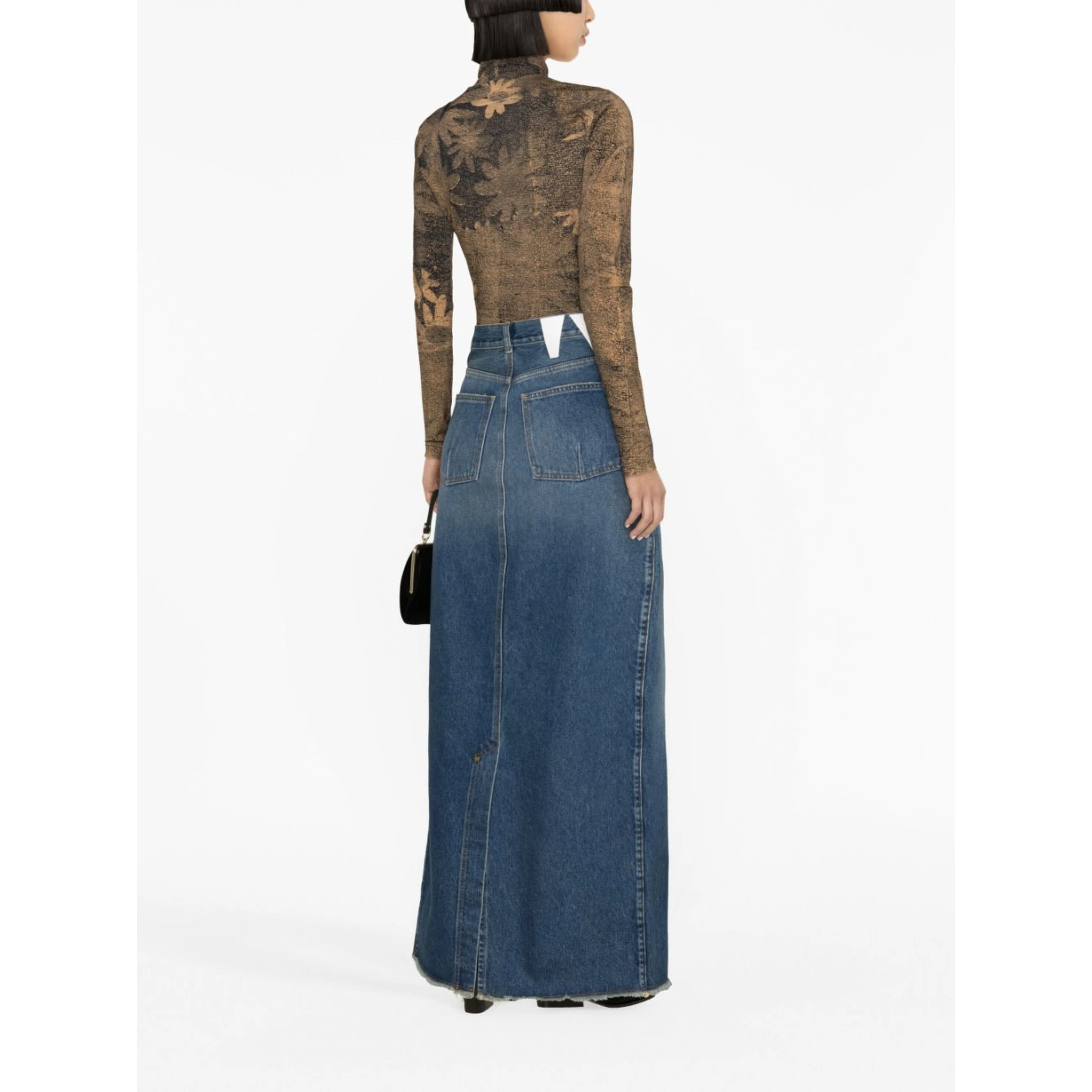 Emma Denim Skirt In Blue