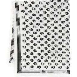 Alexander McQueen Scarfs White
