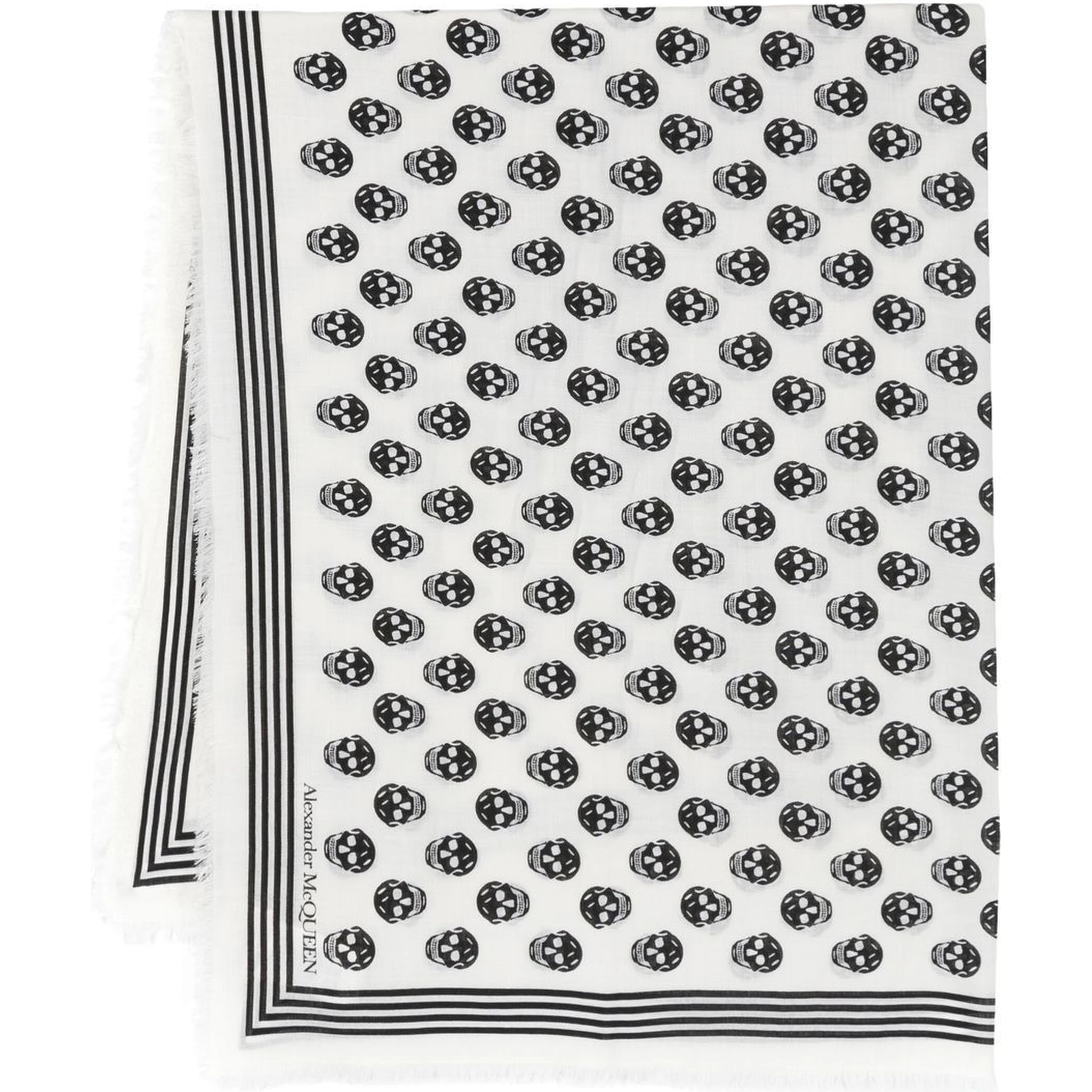 Alexander McQueen Scarfs White