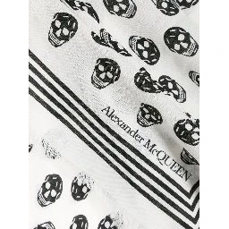 Alexander McQueen Scarfs White
