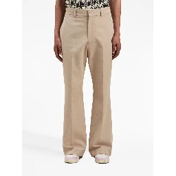 Retro Flare cotton trousers
