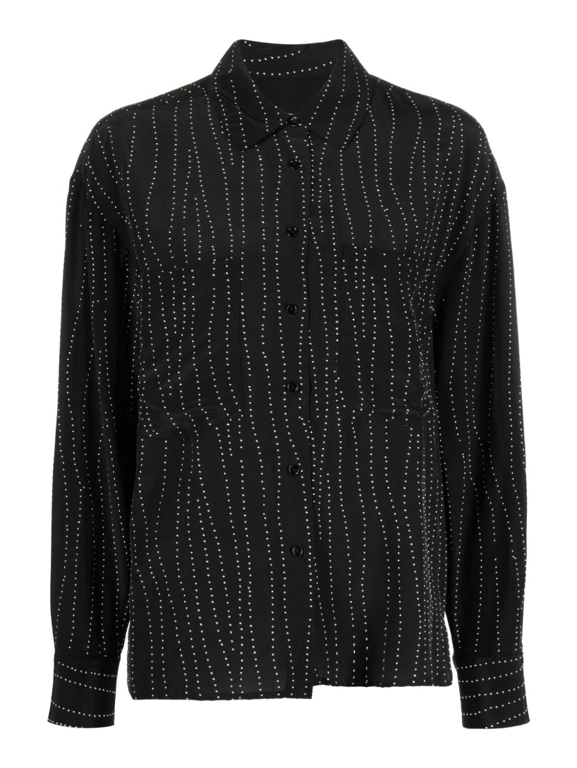 Zefiro stud-embellished shirt