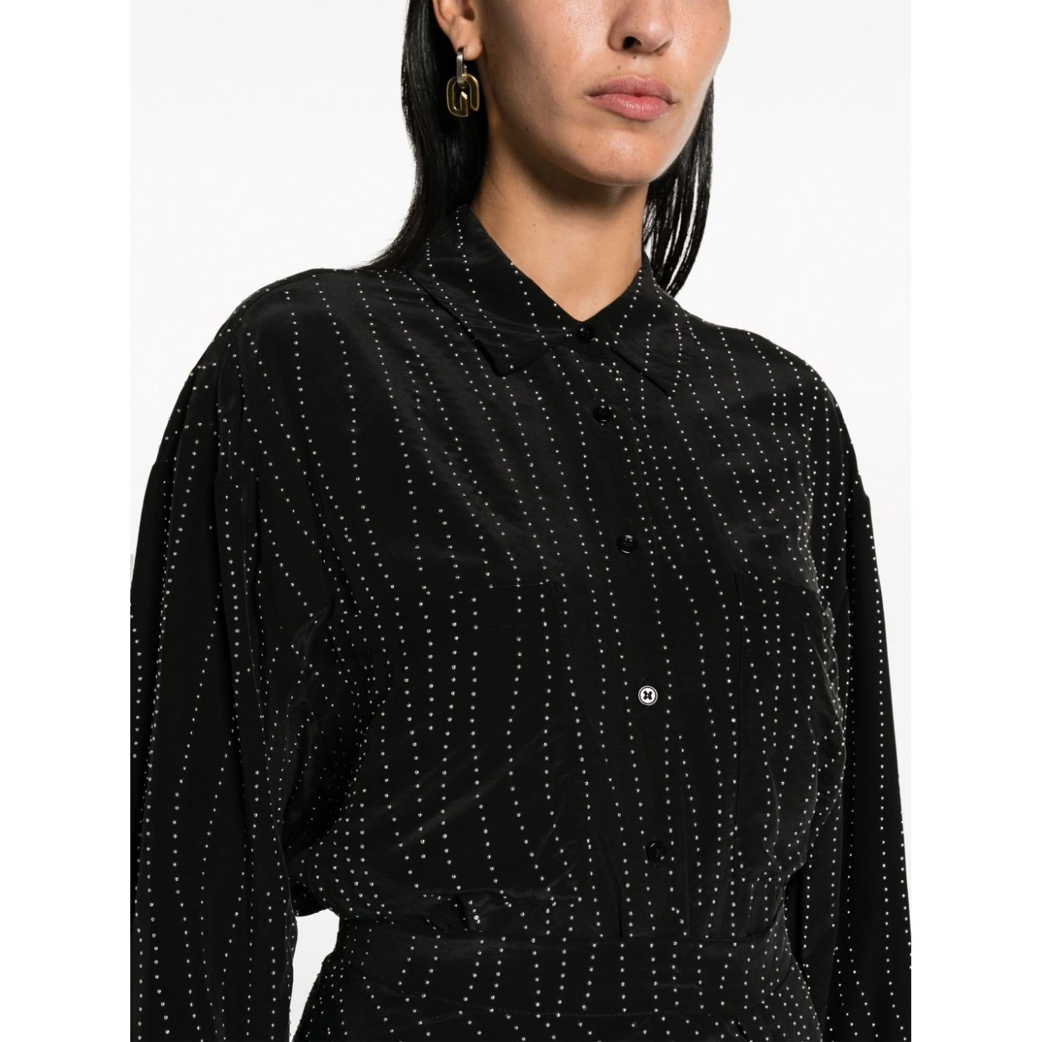 Zefiro stud-embellished shirt