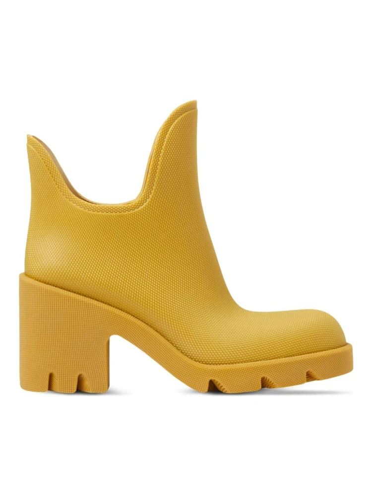 Mustard Slip On Ankle Boot