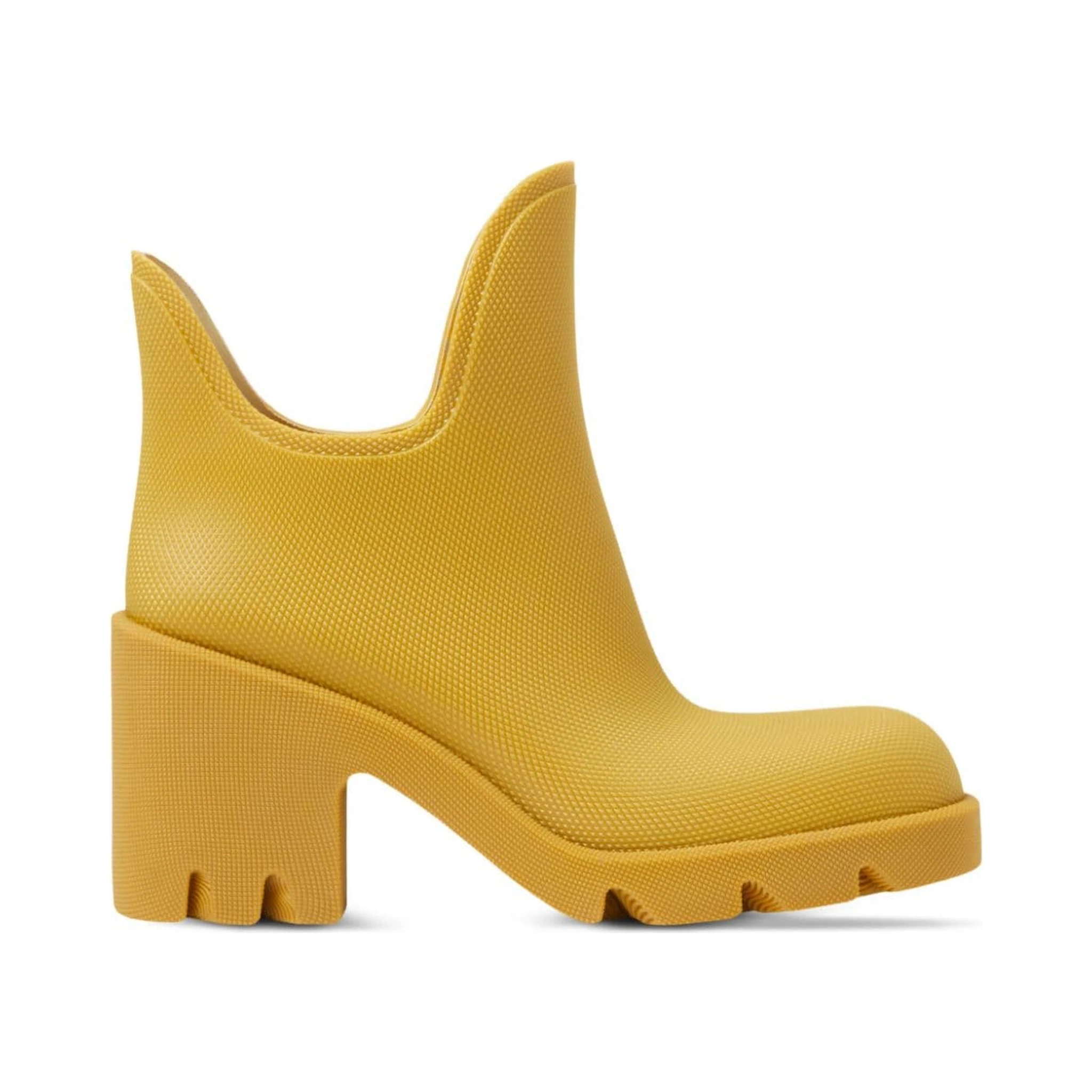 Mustard Slip On Ankle Boot