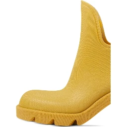 Mustard Slip On Ankle Boot