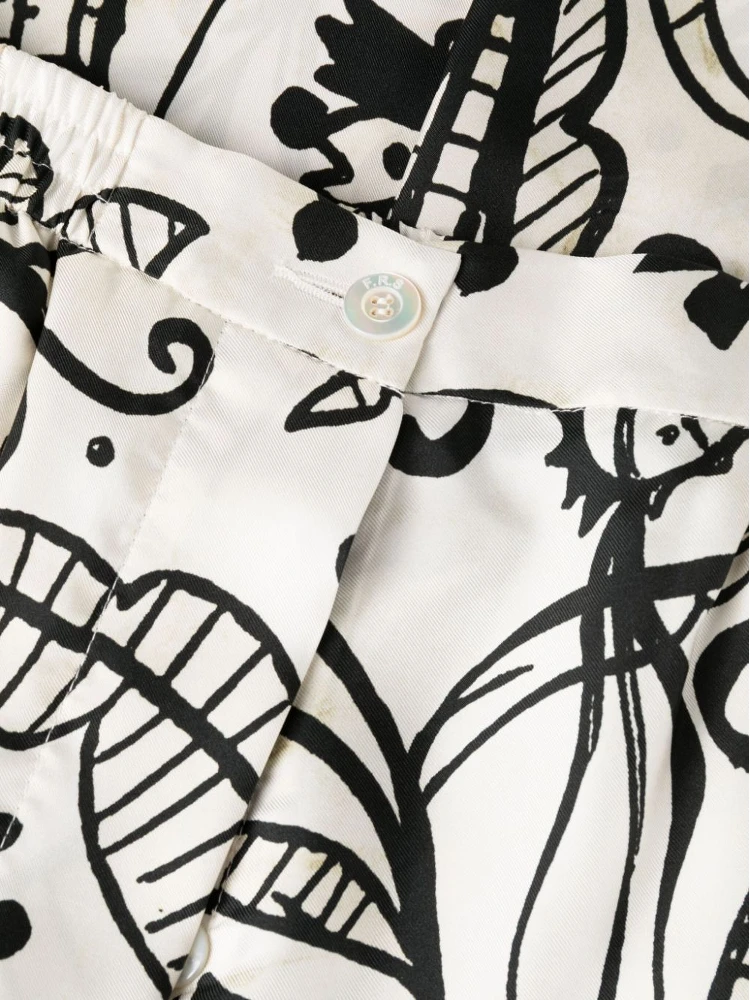 palazzo silk pyjama trousers alternative