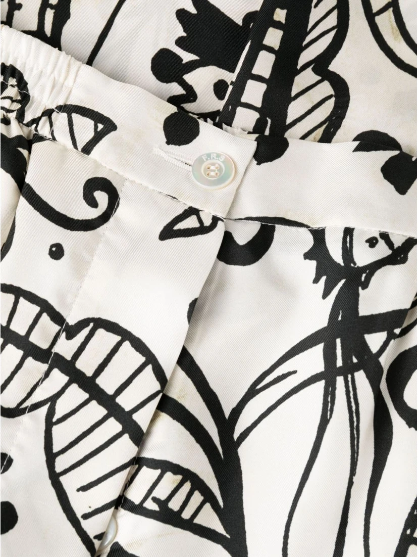 palazzo silk pyjama trousers