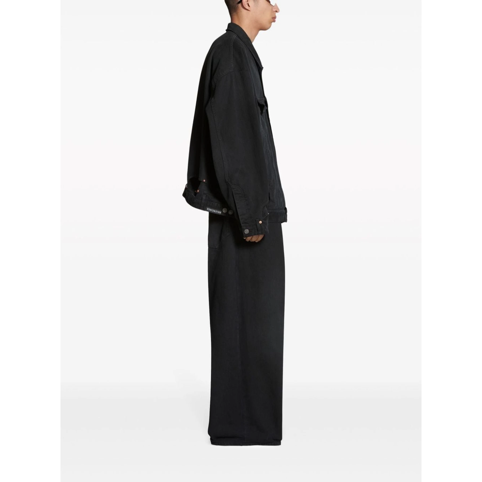 Balenciaga Coats Black