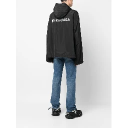 Balenciaga Coats Black