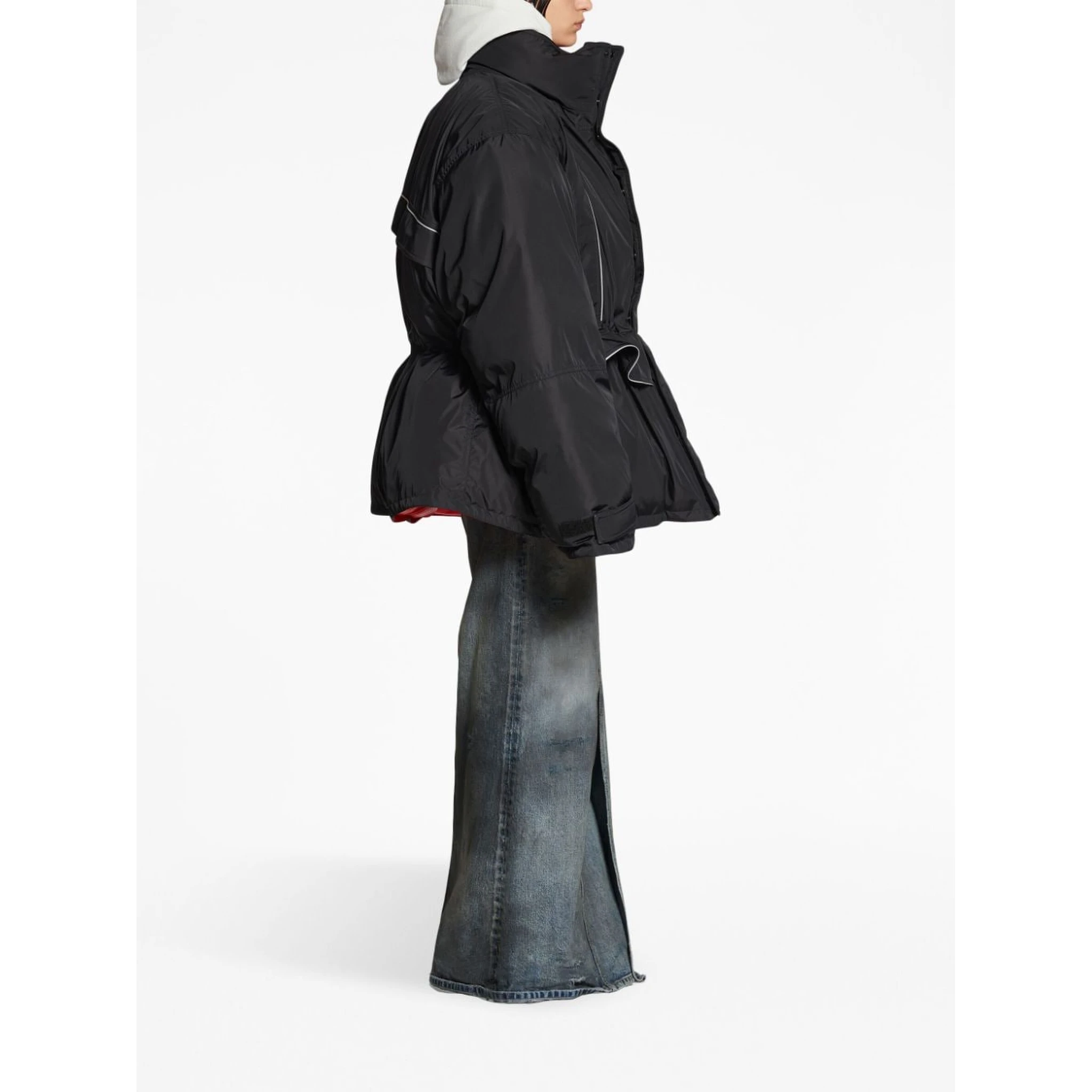 Balenciaga Coats Black