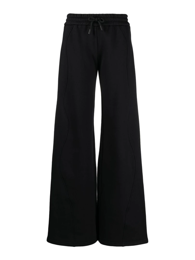Off White Trousers Black