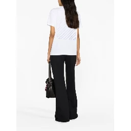 Off White Trousers Black