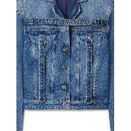 Off White Coats Blue