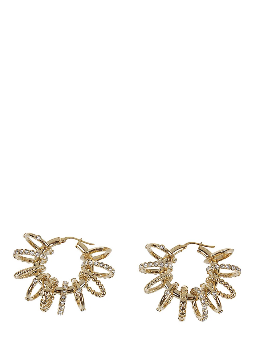 multiring hoop small earrings