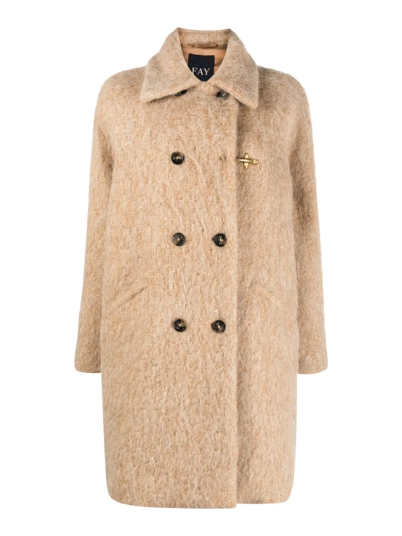 Jacqueline double-breasted coat