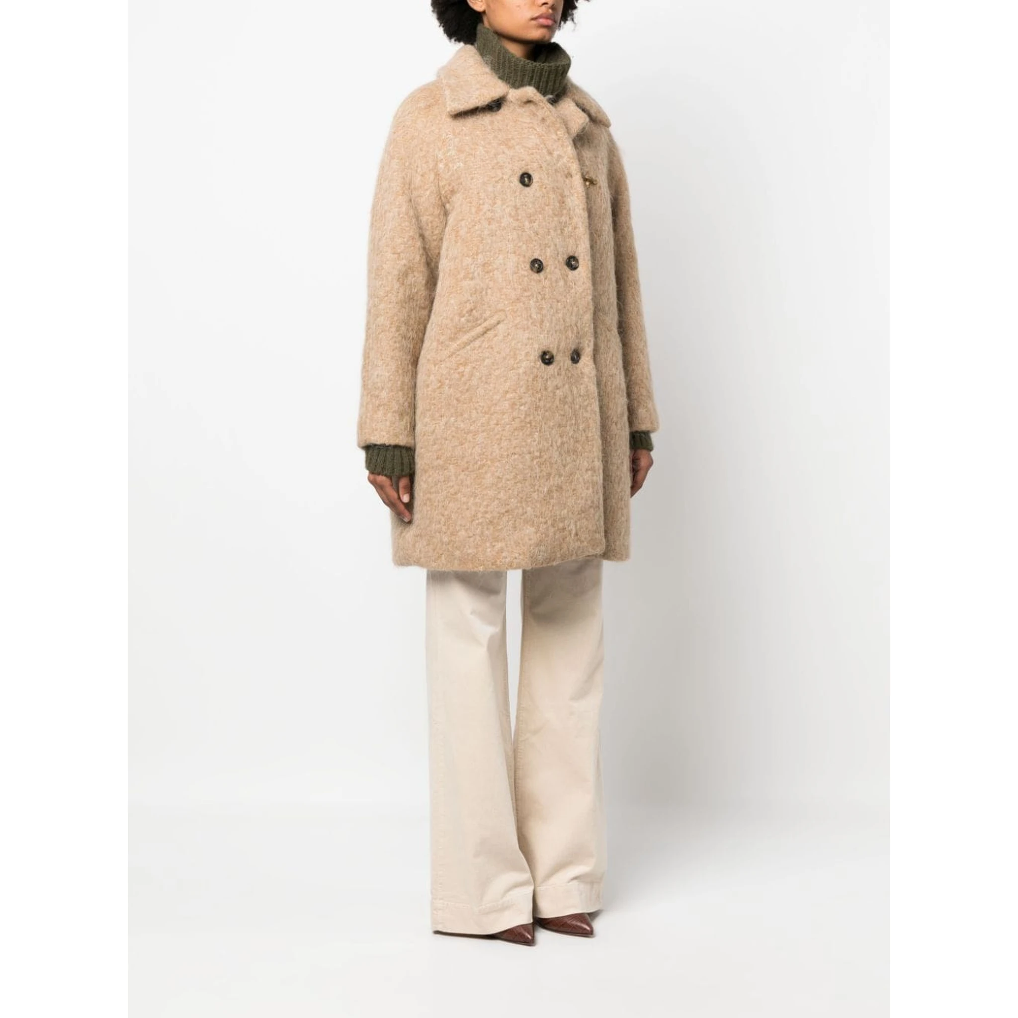 Jacqueline double-breasted coat