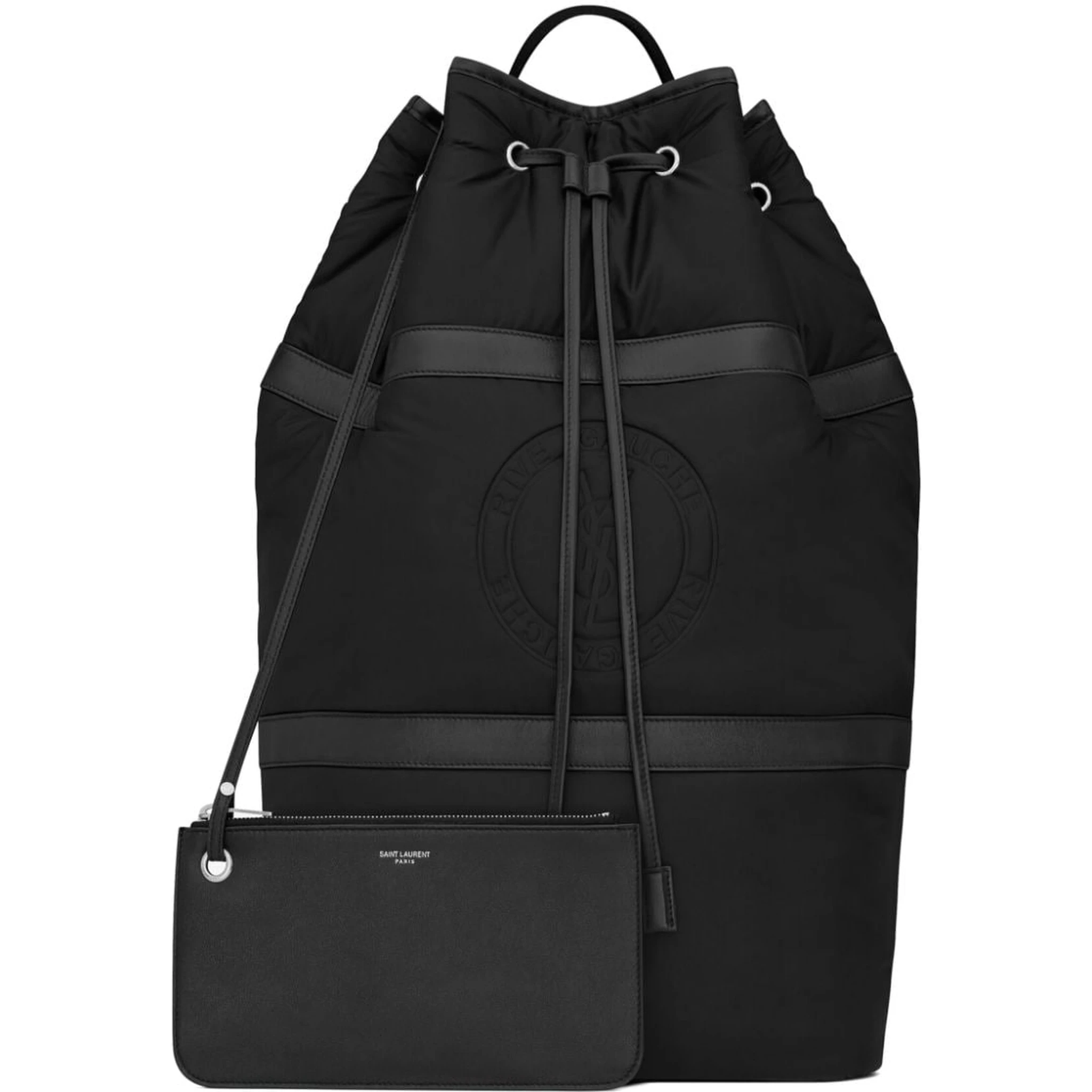 Black Rive Gauche Crossbody Bag