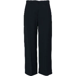 Wide-leg Trousers In Blue