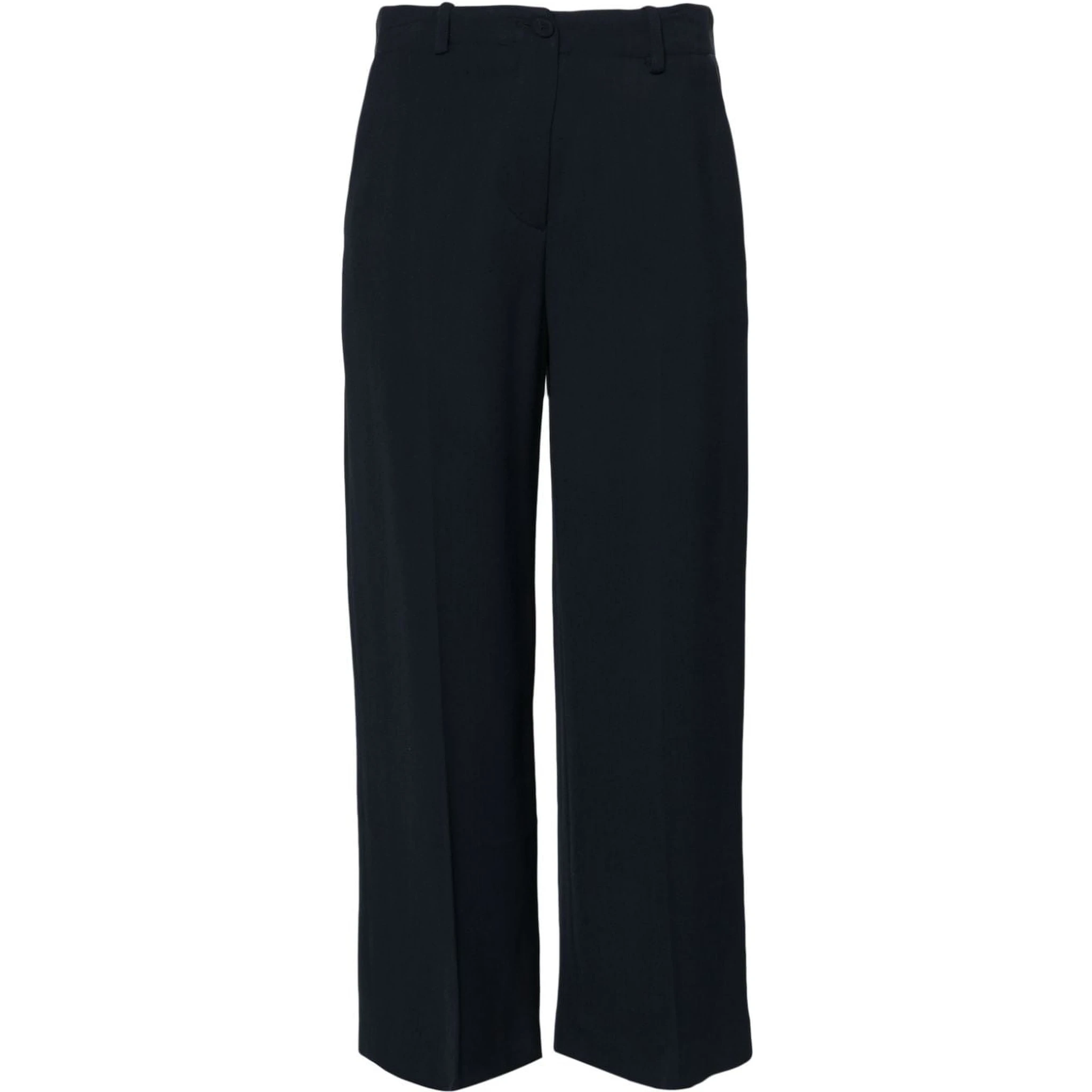 Wide-leg Trousers In Blue