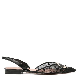 Misha slingback ballerina shoes