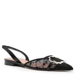 Misha slingback ballerina shoes
