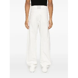Cotton Regular Jeans In White
