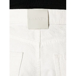 Cotton Regular Jeans In White