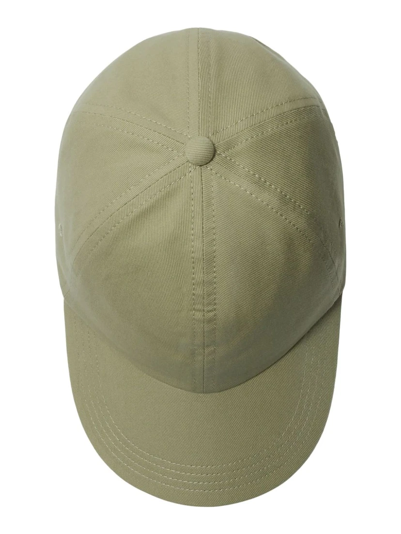 Ekd Logo Cotton Baseball Cap In Beige