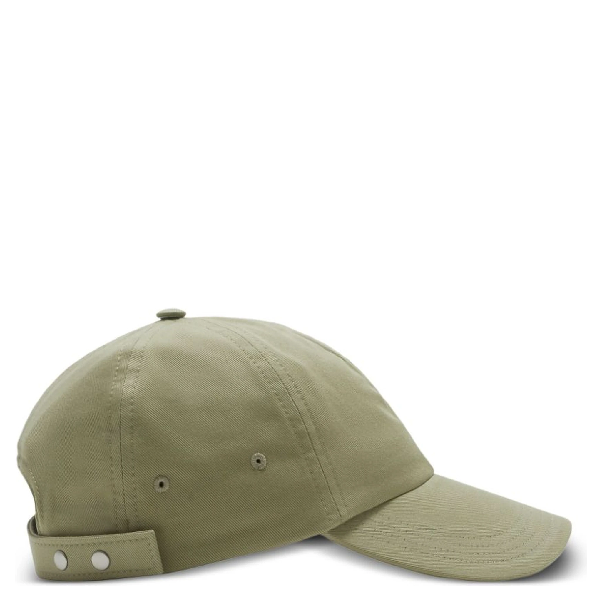 Ekd Logo Cotton Baseball Cap In Beige